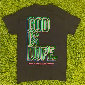 Limited Edition Neon Colors God Is Dope Shirt